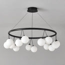 Nordic Minimalist Art LED Chandelier Cherry Magic Bean Pendant Light for Home Decor by Ljojo