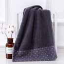 Ljojo Luxury Cotton Bath Towels - Ultra Soft & Absorbent Large Bathroom Towels
