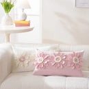 Ljojo 3D Sunflower Velvet Cushion Cover 30x50cm Home Decor Sofa Bed-Living Room