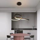 Ljojo LED Clover Flower Chandelier for Living Room Dining Room Bedroom Lighting