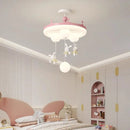 Children's Room Ceiling Light Carousel Pendant - Cute Animal Theme - Ljojo