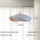 Ljojo Minimalist Chandelier Wabi Sabi E27 LED Pendant Light for Dining Room & Living Room
