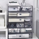 Acrylic Desk Organizer Drawer Set by Ljojo™: Transparent Desktop Storage for Stationery & Books
