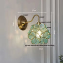 LED Wall Light Fixture Pink Glass Bar Restaurant Bedroom Lamp Sconce by Ljojo