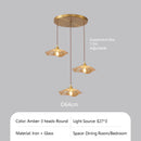 Nordic Glass Chandelier Stylish LED Pendant Light for Home Decor by Ljojo
