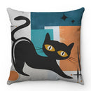 Cute Cartoon Cat Pillow Cover 45x45cm - Ljojo Home Decorodox