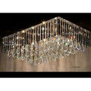 Ljojo LED Crystal Ceiling Lamps for Living Room Bedroom Dining Modern Minimalist Lighting