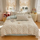 Ljojo 2025 Spring Summer Quilt Cover Set 13070 High-Count Cotton Bedding