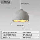 Japanese Wabi Sabi Pendant Light | Simple Modern LED Fixture by Ljojo for Dining Hallway