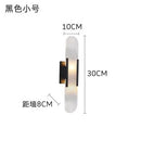 Ljojo Marble Wall Lamp - Golden Wall Light for Living Room & Bedroom