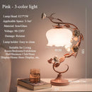 LED Flower Glass Table Lamp for Bedroom Decor - Ljojo