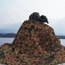 Ljojo Lightweight Erbsenmuster Camo Fleece Blanket for Bedroom and Sofa
