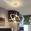 Modern LED Fish Shaped Pendant Light Color Adjustable with Intelligent Remote Control - Ljojo.