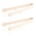 Ljojo 5.71inch Mini Silicone Serving Tongs for Kitchen, Coffee Bar, Tea Party