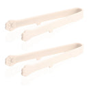 Ljojo 5.71inch Mini Silicone Serving Tongs for Kitchen, Coffee Bar, Tea Party