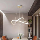 Dining Room Chandelier Modern Nordic Minimalist Living Room Pendant Lighting Office LED Hanging Lamp by Ljojo
