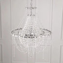 Crystal Chandeliers: Romantic Villa Hotel Living Room Decor by Ljojo
