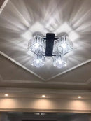 Modern Living Room Led Pendant Lamp | Rast K9 Glass Artistic Lighting Fixture by Ljojo