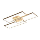 Modern Minimalist Rectangle Led Ceiling Lights for Living Room Bedroom by Ljojo
