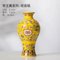 Ljojo™ Chinese Style Enamel Ceramic Vases Creative Home Office Decor