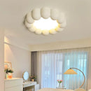 LED Cream Nordic Flower Ceiling Light for Bedroom and Bathroom by Ljojo