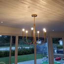 Vintage Chandelier Dining Living Room Luxury Suspension Hanging Light Fixture E14 Bulb by Ljojo