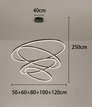 Ljojo Living Room LED Chandeliers Ceiling Lamp Hanging Lights