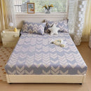 Ljojo 2024 Cotton 3-Piece Mattress Set with Pillowcases & Bedspread