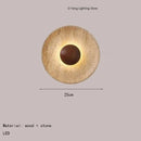 25cm LED Circular Light Corridor Modern Simple Living Room Entrance Wall Light by Ljojo