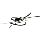 Modern Black LED Ceiling Light Fixture for Home Decoration by Ljojo
