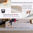 Ljojo™ Storage Bench with Cushioned Seat and Hidden Storage for Entryway and Bedroom