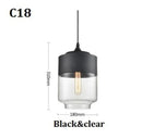 Modern LED Glass Pendant Light Fixture for Kitchen & Dining Room by Ljojo