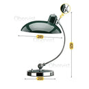 Ljojo Vintage Bauhaus Adjustable Desk Lamp Retro Table Light Home Office Study Reading