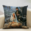 Jesus Decor Pillow Cover 45x45cm Home Sofa Art Decor Gift Ljojo