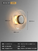 Italian Design LED Cracked Glass Wall Lamp Modern Minimalist Light Fixtures Home Decor Ljojo