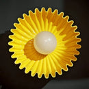 Ceramic Sunflower Corridor LED Wall Light | Modern Bedroom Restaurant Decor by Ljojo
