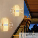 Ljojo LED Wall Lamp | Motion Sensor Switch | Acrylic Night Light for Bedroom