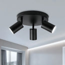 Ljojo 3-Light GU10 LED Ceiling Spotlight Track Chandelier