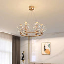 Ljojo Luxury Crystal Living Room Chandelier - Modern Dining Room Pendant Lamp