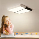 Ljojo LED Square Ceiling Light for Bedroom Study Living Room Décor