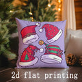 Ljojo Merry Christmas Santa Pillows - Sofa, Bedroom, Car Cushion Cover