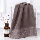 Ljojo Luxury Cotton Bath Towels - Ultra Soft & Absorbent Large Bathroom Towels