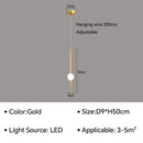 Modern LED Chandelier for Living Room Bedroom | Ljojo Simple Pendant Lamp Fixture