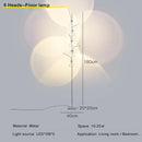 Ljojo Rainbow Contemporary Floor Lamp LED Stand Light Home Decor Bedroom Modern Decorations