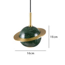 Ljojo Marble Pendant Lamp: Stylish Hanging Chandelier for Various Settings