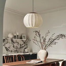 Ljojo Medieval Round Ball Pattern Pendant Light for Dining Room and Bedroom Decor