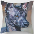 Cute Dog Pattern Square Pillow Covers For Home Decor by Ljojo