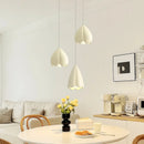 French Cream Style Resin Pendant Lightfor Bedroom Dining Room Decor by Ljojo