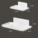 Ljojo™ Wall Mounted Shelf Foldable Storage Rack, Space Saving WiFi Router Holder