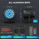 Ljojo™ 150W RGBL LED Par Lights for Disco Bar Club Wedding Live Show